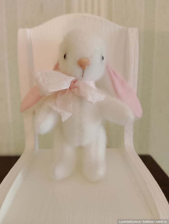 Зайчик 10 см — Аксессуары для кукольных фотосессий