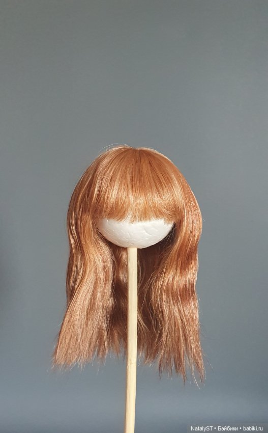 Парик р.5-6 — Парики и волосы (мохер) для кукол