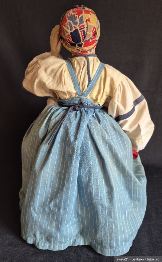 Всекохудожник. Русская артельная кукла-грелка "Сплетница"