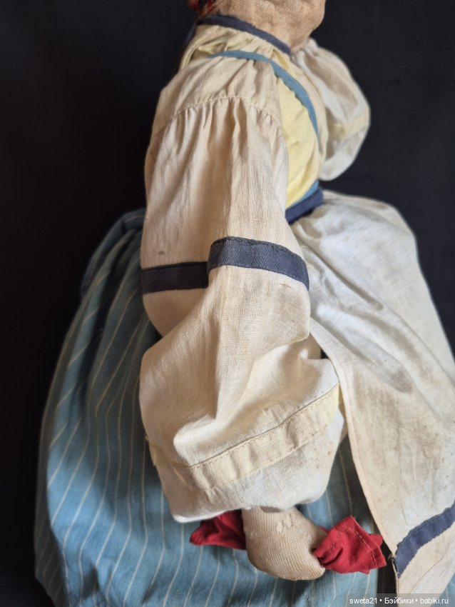 Всекохудожник. Русская артельная кукла-грелка "Сплетница" (фото 10)