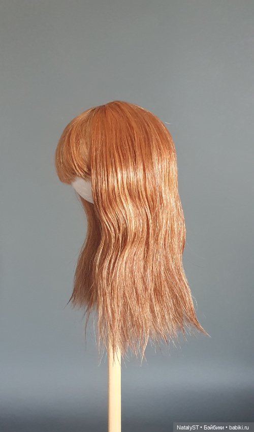 Парик р.5-6 — Парики и волосы (мохер) для кукол (фото 4)