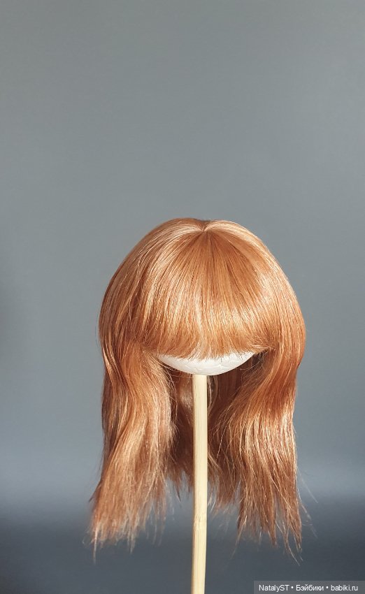 Парик р.5-6 — Парики и волосы (мохер) для кукол (фото 2)