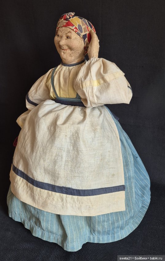 Всекохудожник. Русская артельная кукла-грелка "Сплетница" (фото 2)