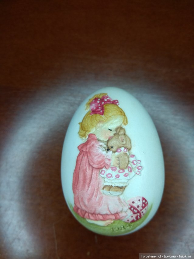Винтажное пасхальное яйцо 1984 года (фото 2)
