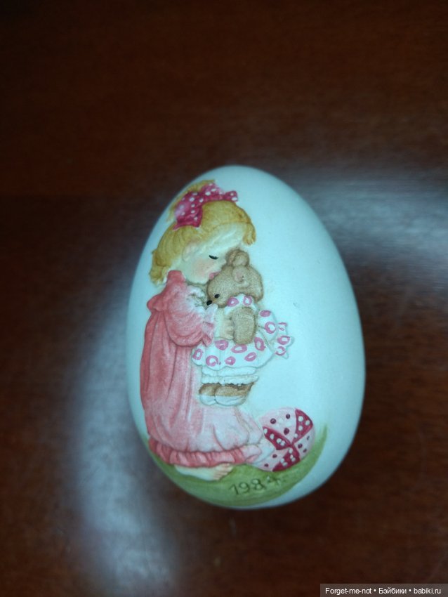 Винтажное пасхальное яйцо 1984 года (фото 6)