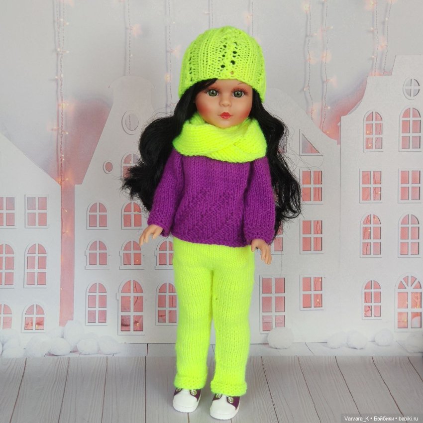 Vidal Rojas, кукла Элизабет в ярком костюме, 41 см (фото 3)