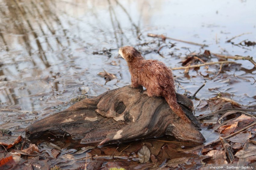 Выдра — Авторские игрушки (фото 3)