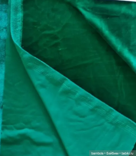 Бархат трикотажный СССР — Ткани (фото 4)