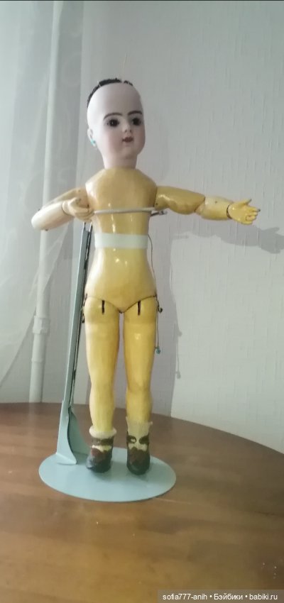 Антикварная оригинальная французская кукла фабрики Bru Jne R 9 (фото 6)