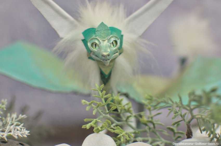 Зеленоглазый дракон — Авторские игрушки (фото 6)