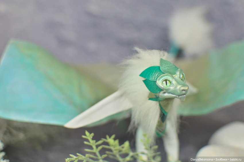 Зеленоглазый дракон — Авторские игрушки