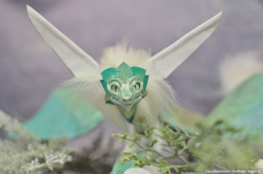 Зеленоглазый дракон — Авторские игрушки (фото 9)