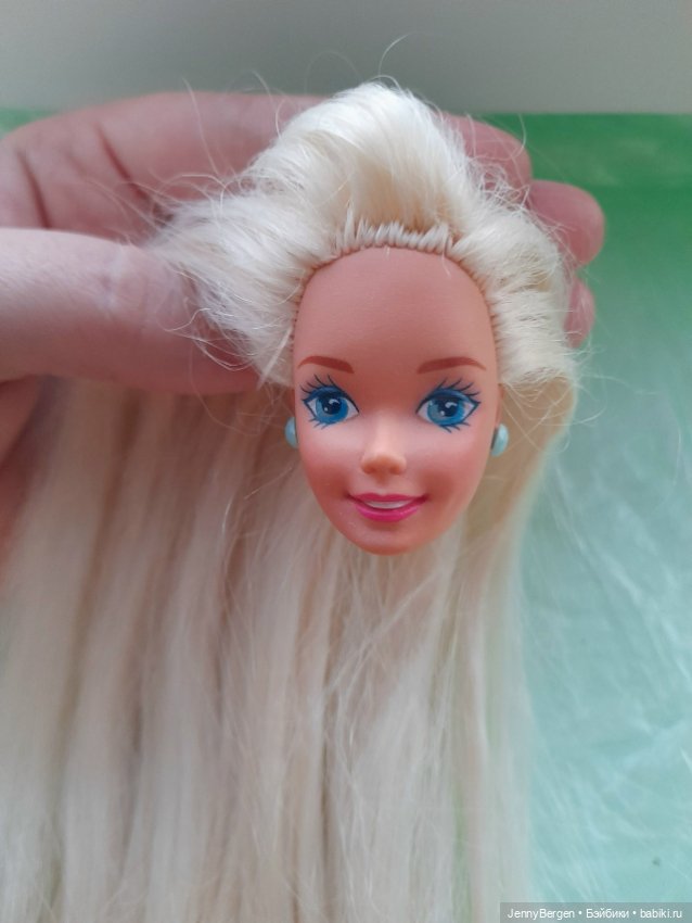 Голова Барби Foam 'n Color Shampoo magic Barbie 1995