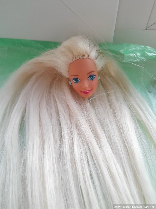 Голова Барби Foam 'n Color Shampoo magic Barbie 1995 (фото 5)