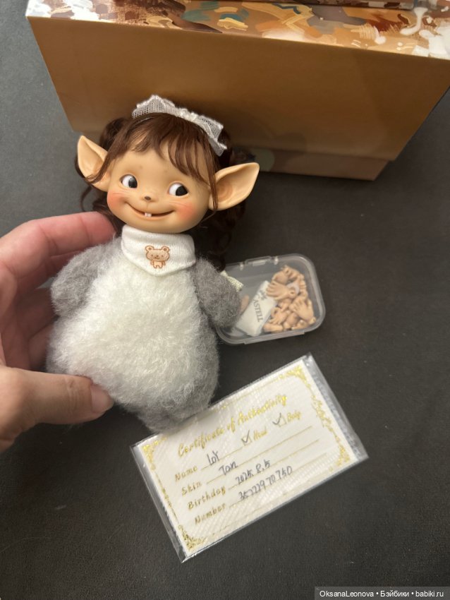 Мышка от Lucy doll — Авторские куклы BJD (фото 2)