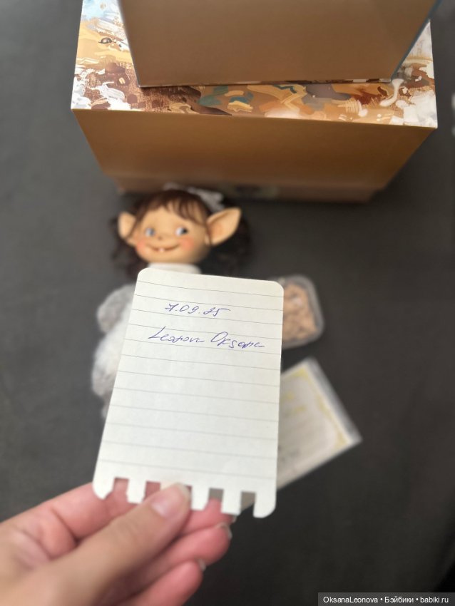 Мышка от Lucy doll — Авторские куклы BJD (фото 4)