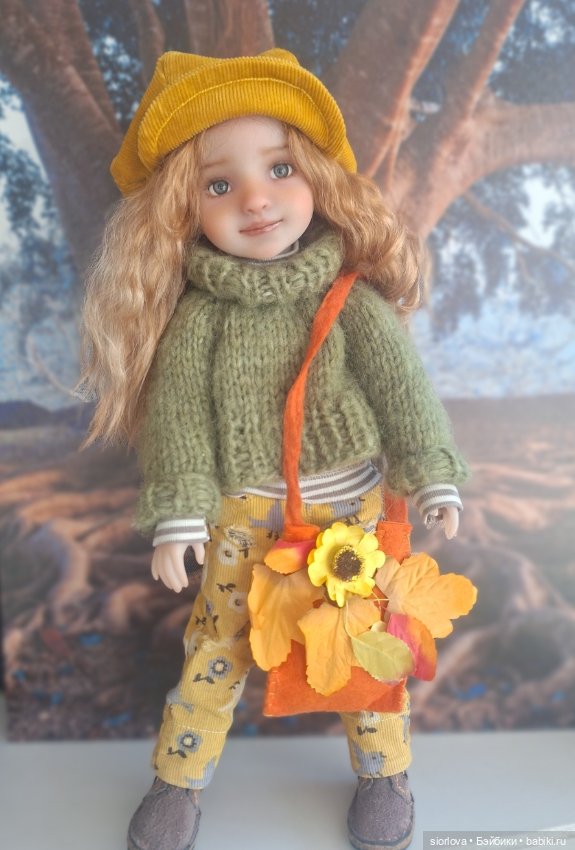 Ruby red ooak Осенняя красавица (фото 8)