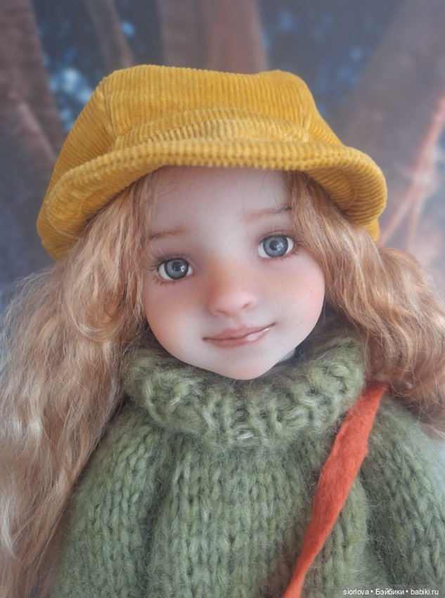 Ruby red ooak Осенняя красавица (фото 4)