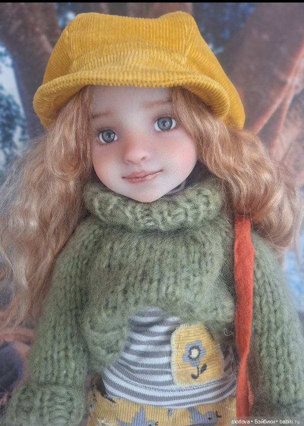 Ruby red ooak Осенняя красавица