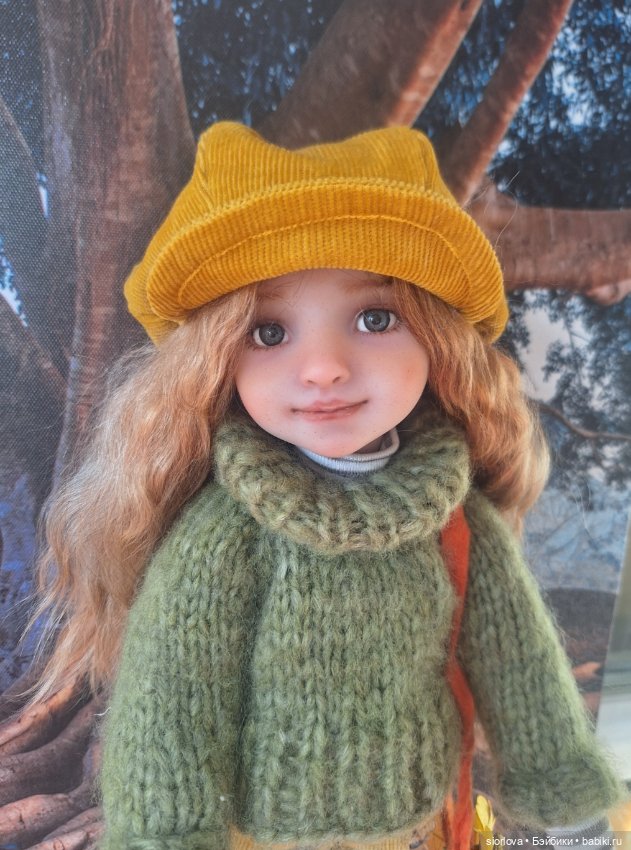 Ruby red ooak Осенняя красавица (фото 3)