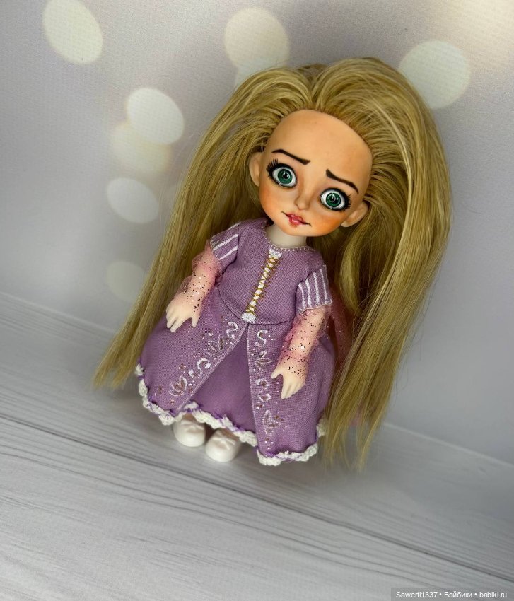 Куколка Ооак Рапунцель — ООАК (кастом куклы)