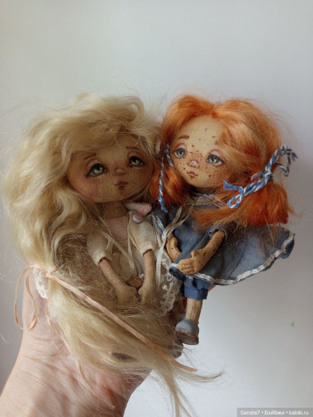 Текстильная кукла от Алёны Керп (фото 5)