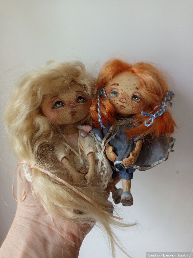 Текстильная кукла от Алёны Керп (фото 8)