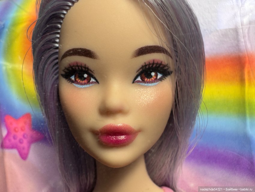 Русалка Одиль с сиреневыми волосами (2) (фото 8)