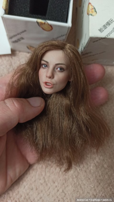Голова экшен facepool — Шарнирные куклы (не BJD) (фото 2)