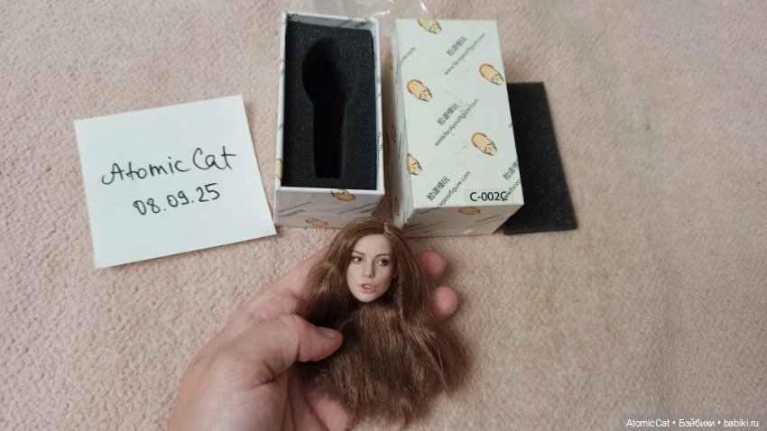 Голова экшен facepool — Шарнирные куклы (не BJD)