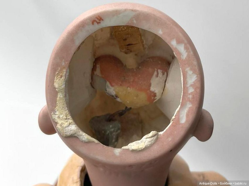 Антикварная немецкая кукла Simon & Halbig, 1079 на теле от Dressel & Pfeiffer (DEP) (фото 7)