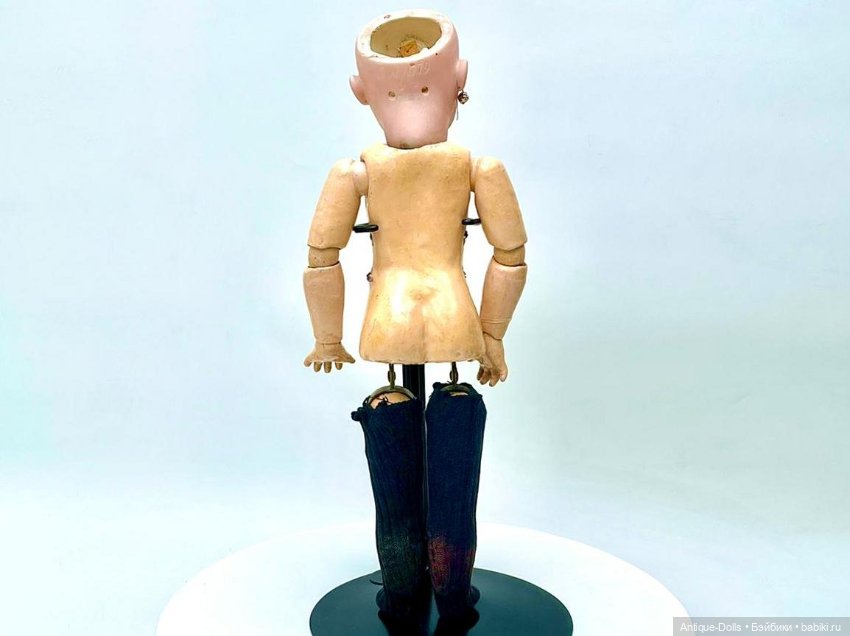 Антикварная немецкая кукла Simon & Halbig, 1079 на теле от Dressel & Pfeiffer (DEP) (фото 10)