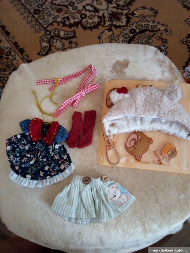 Xiaomi monst куколка Мишка с медвежьей шапочкой (фото 2)