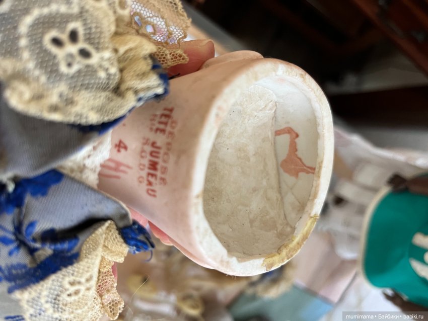 Милая крошка Tete Jumeau 4 рост 36 cm