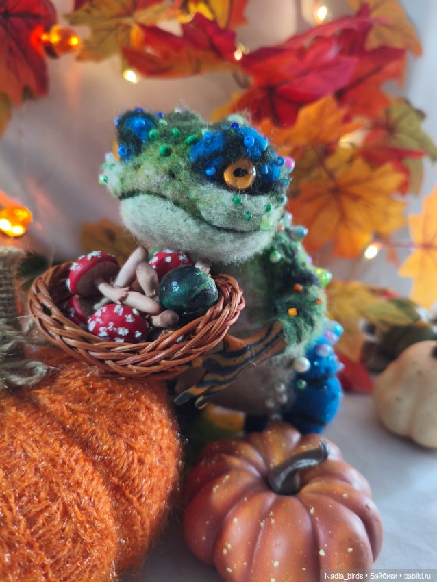 Жаболюд Хризолит — Авторские игрушки (фото 3)