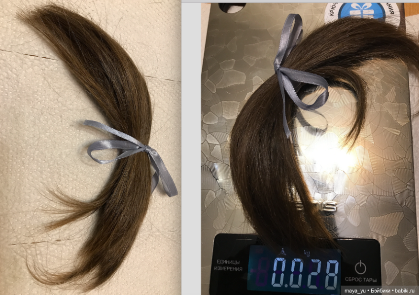 Натуральные детские волосы для реборнинга (фото 5)