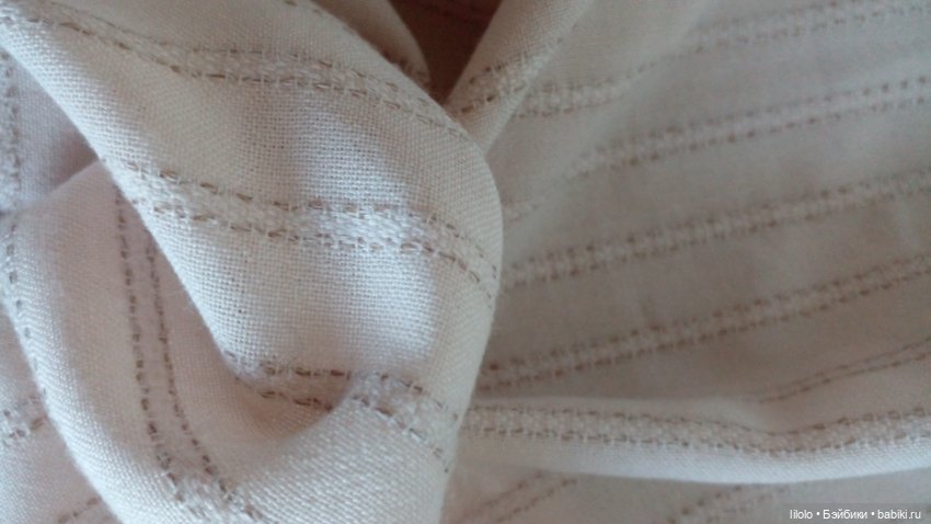 Лот полульна с мережкой для кукольного рукоделия (фото 2)