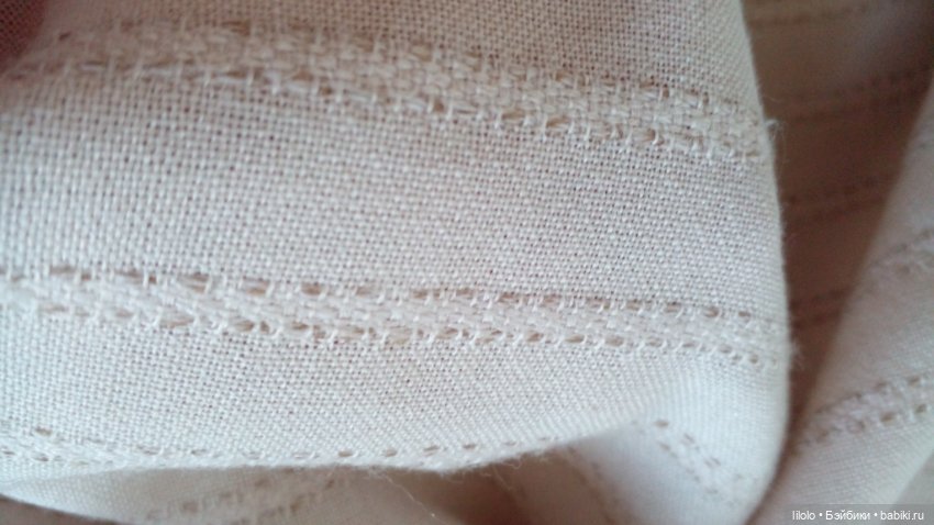 Лот полульна с мережкой для кукольного рукоделия (фото 3)
