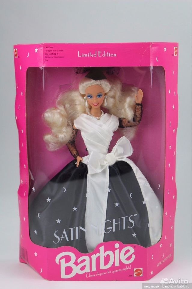 Satin Nights Barbie 1992 — Игровые куклы (фото 7)