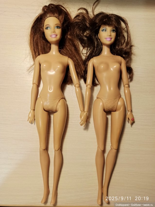 Много Barbie Fashionistas 2010 года на шарнирном теле