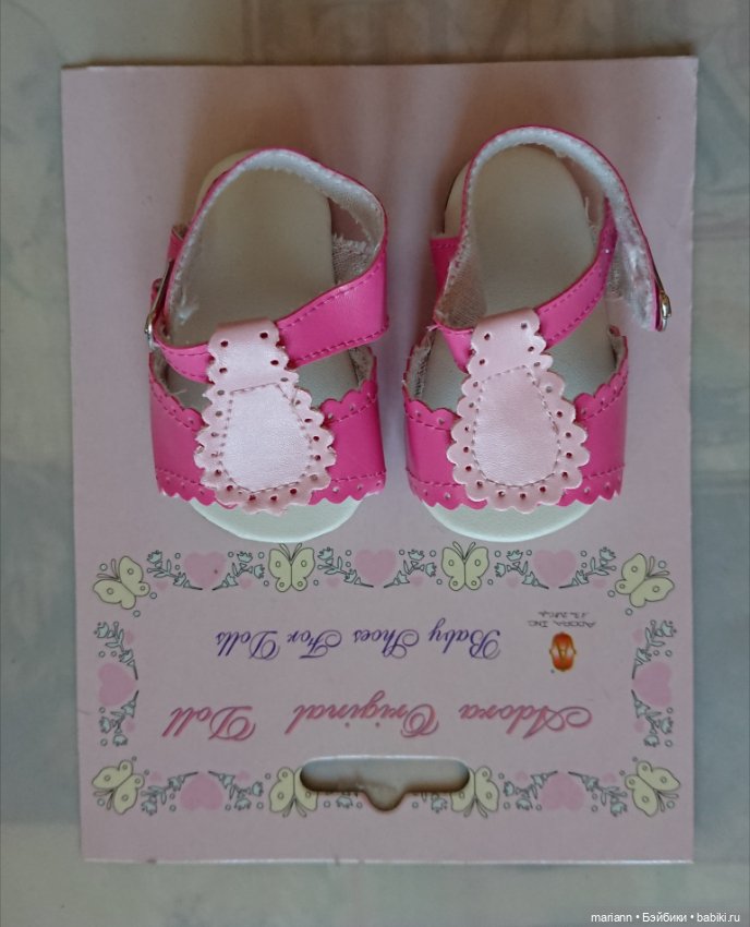 Оригинальные красивые босоножки Adora для кукол Адора и Готц. Новые