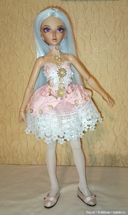 Розовый наряд для minifee, мсд