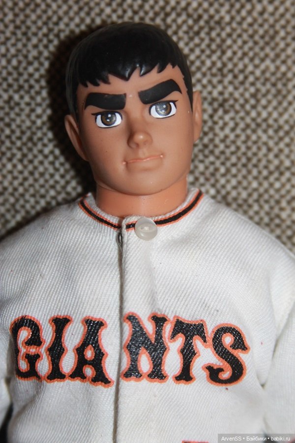 Редкий экшен парень-бейсболист из сета Kyojin no Hoshi Star of the Giants GI Joe Hasbro (фото 2)