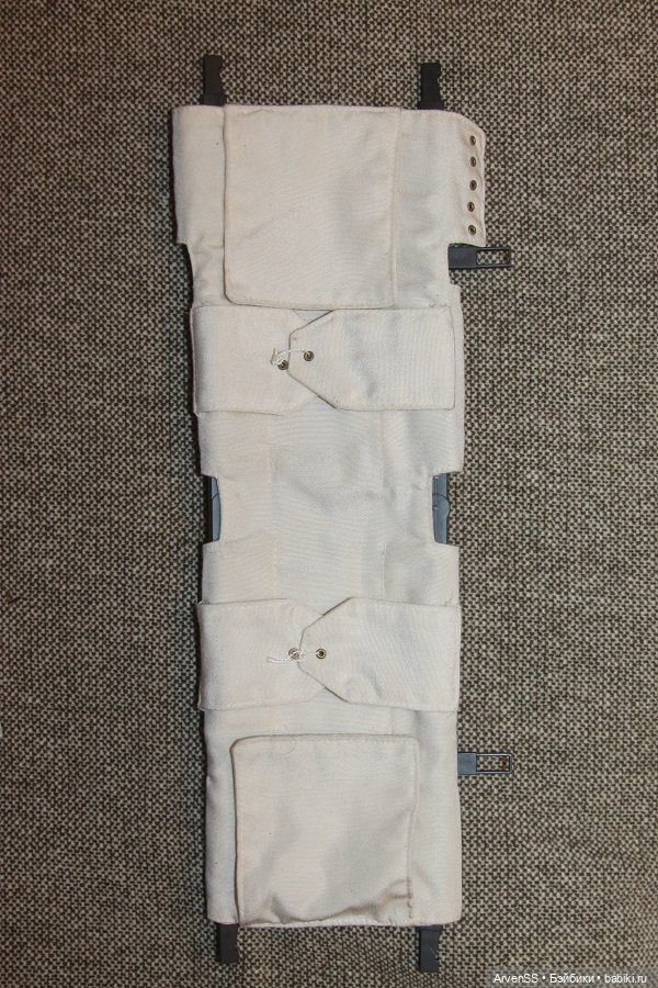 Винтажная шарнирная медсестра с аксессуарами (фото 4)