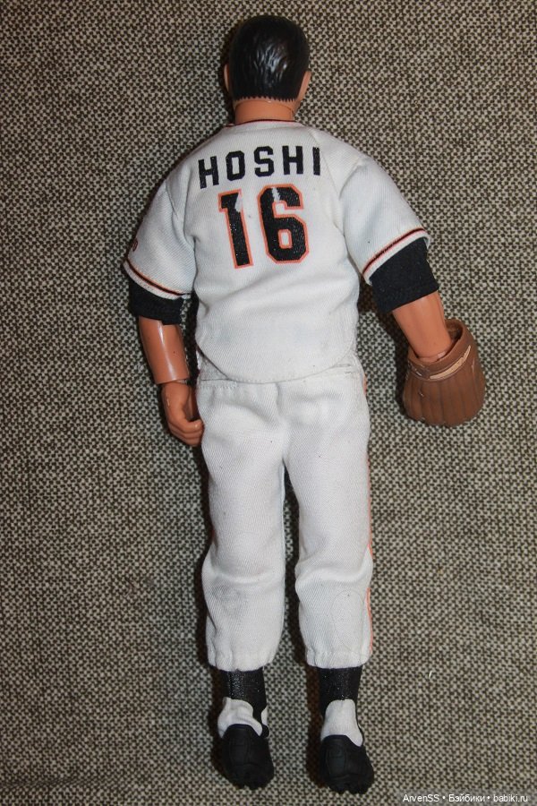 Редкий экшен парень-бейсболист из сета Kyojin no Hoshi Star of the Giants GI Joe Hasbro (фото 3)