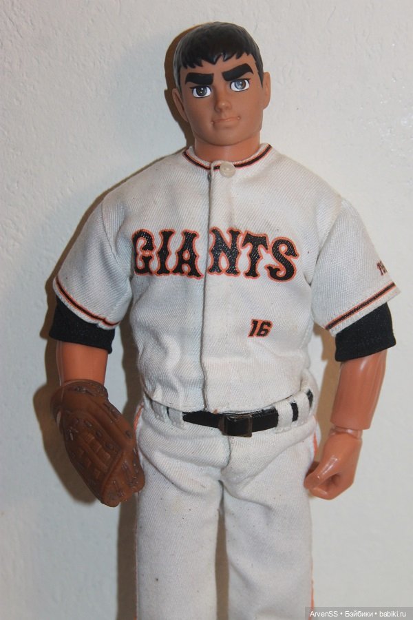 Редкий экшен парень-бейсболист из сета Kyojin no Hoshi Star of the Giants GI Joe Hasbro (фото 4)