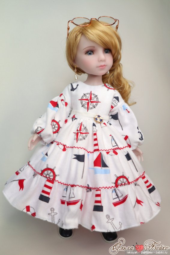 Платьице для Ruby Red или Gotz Little Kidz (фото 7)