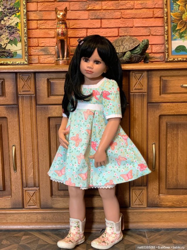 Кукла коллекционная большая от Моники Левениг (фото 9)