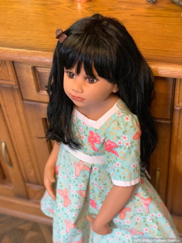 Кукла коллекционная большая от Моники Левениг (фото 6)