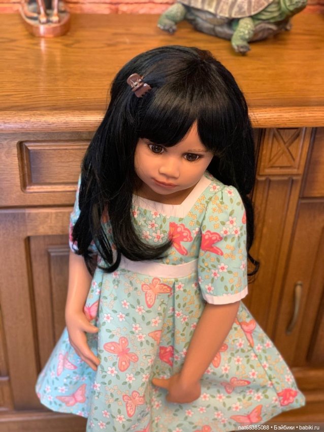 Кукла коллекционная большая от Моники Левениг (фото 8)